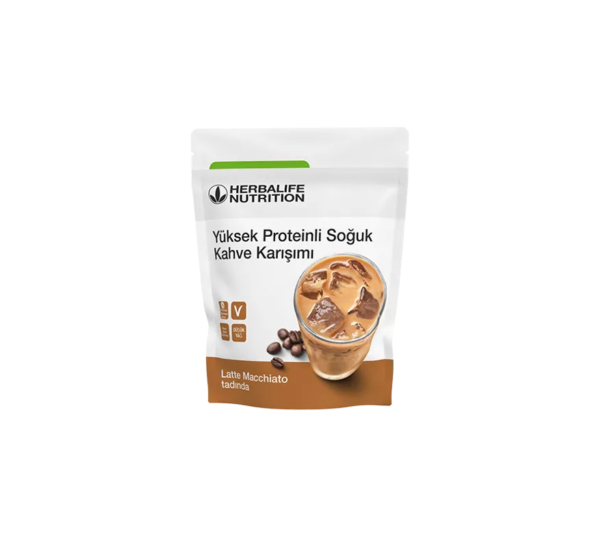 Herbalife Latte Macchiato | Yüksek Proteinli Soğuk Kahve Karışımı