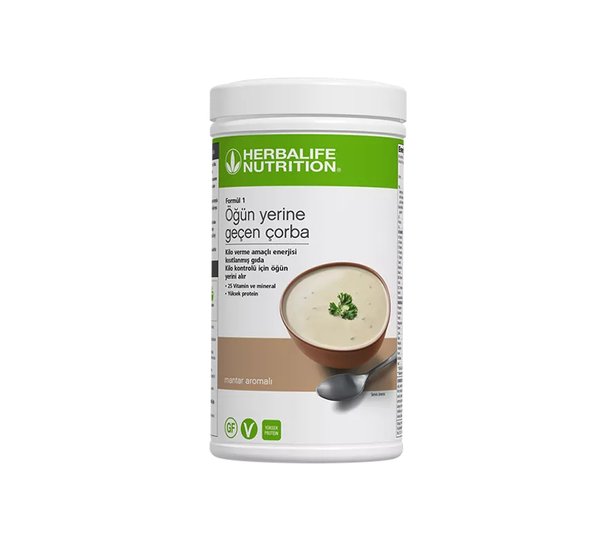 Herbalife Mantar | Formül 1 Öğün Yerine Geçen Çorba